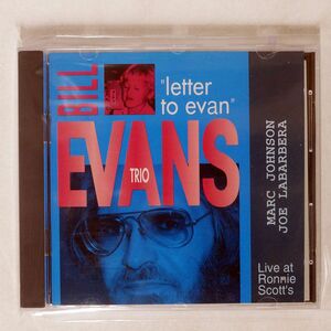 BILL EVANS/LETTER TO EVAN/PINNACLE FDM 36554-2 CD □