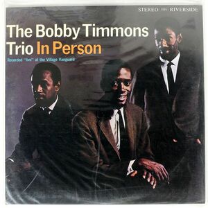 米 BOBBY TIMMONS/IN PERSON/ORIGINAL JAZZ CLASSICS OJC364 LP