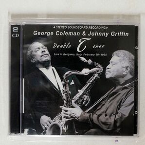 GEORGE COLEMAN & JOHNNY GRIFFIN/DOUBLE TENOR/JAZZ TIME JAZZTIME049 CDの画像1