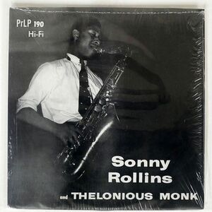 SONNY ROLLINS/AND THELONIOUS MONK/PRESTIGE PRLP190 LP