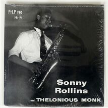 SONNY ROLLINS/AND THELONIOUS MONK/PRESTIGE PRLP190 LP_画像1