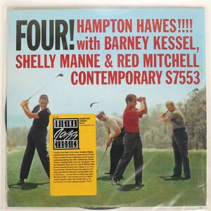 HAMPTON HAWES/FOUR/CONTEMPORARY OJC165 LP