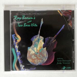 RAY BROWN/NEW TWO BASS HITS/CAPRI RECORDS #74034-2 CD □