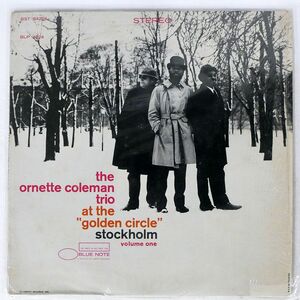 米 VAN GELDER刻印 ORNETTE COLEMAN TRIO/AT THE "GOLDEN CIRCLE" STOCKHOLM - VOLUME ONE/BLUE NOTE BST84224 LP