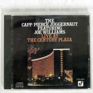 CAPP/PIERCE JUGGERNAUT FEATURING JOE WILLIAMS/LIVE AT THE CENTURY PLAZA/CONCORD JAZZ CCD-4072 CD □の画像1