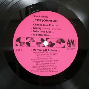 米 JESSE JOHNSON/SHOCKADELICA/A&M SP5122 LPの画像2