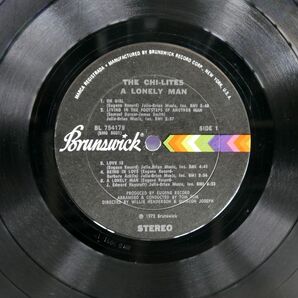 米 CHI-LITES/A LONELY MAN/BRUNSWICK BL754179 LPの画像2