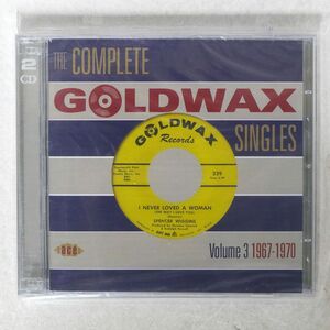 未開封 V.A./THE COMPLETE GOLDWAX SINGLES VOLUME 3 1967-1970/ACE CDCH2 1248 CD