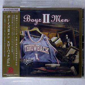 BOYZ II MEN/THROWBACK/MSM MUSIC GROUP PCCY1693 CD □