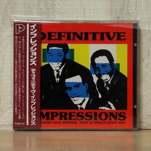 THE IMPRESSIONS/DEFINITIVE IMPRESSIONS/KENT RECORDS CDKEND 923 CD □