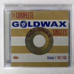 V.A./THE COMPLETE GOLDWAX SINGLES VOLUME 1 1962-1966/ACE CDCH2 1226 CD