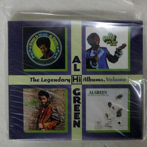 未開封 AL GREEN/LEGENDARY HI ALBUMS/DEMON RECORDS UK HEXD 57 CD