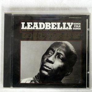 LEADBELLY/LEADBELLY SINGS FOLK SONGS/SMITHSONIAN FOLKWAYS SF CD 40010 CD □の画像1