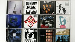 CD、一部帯付き BOOWY/12枚セット