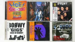 CD、一部帯付き BOOWY/６枚セット