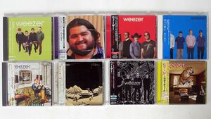 CD、帯付き WEEZER/8枚セット