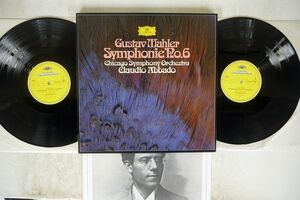 独 GUSTAV MAHLER, CHICAGO SYMPHONY ORCHESTRA, CLAUDIO ABBADO/SYMPHONIE NO. 6/DG 2531 232 LP