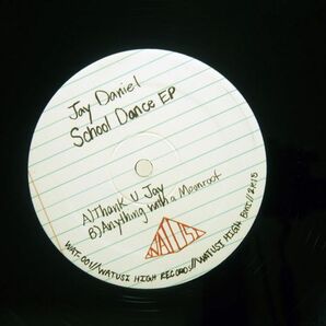 JAY DANIEL/SCHOOL DANCE EP/WATUSI HIGH WAT-001 12の画像1