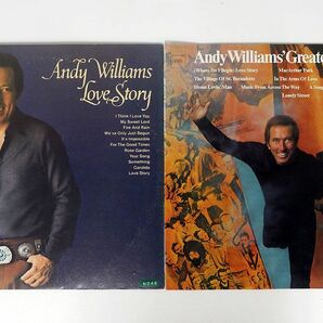 LP 輸入盤 ANDY WILLIAMS/2点セットの画像1