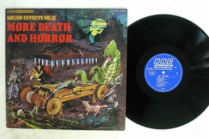 MIKE HARDING/MORE DEATH & HORROR - SOUND EFFECTS NO. 21/B. B. & C REC340 LP