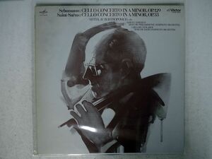 ROSTROPOVICH/SCHUMANN : CELLO CONCERTO/VICTOR VICX1012 LP