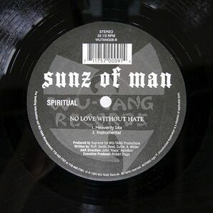 SUNZ OF MAN/NO LOVE WITHOUT HATE/WU-TANG WUTANG08 12の画像2