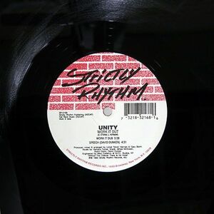 !UNITY!/WORK IT OUT/STRICTLY RHYTHM SR12168 12