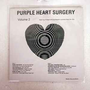 VARIOUS/PURPLE HEART SURGERY VOLUME 2/MODERN MOD2 LP