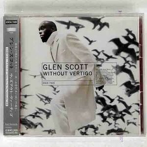 GLEN SCOTT/WITHOUT VERTIGO/EPIC ESCA7435 CD □