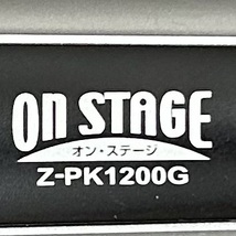 ON STAGE　オンステージ　Z-PK2100G　パーソナルカラオケ　本体　ソングリスト　マイク_画像4
