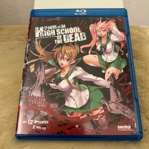 学園黙示録 HIGHSCHOOL OF THE DEAD 北米版 BD ブルーレイ 輸入盤 全12話収録