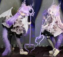 らら屋*DDH-01( 開口SW肌)カスタムヘッド＆服+MDD2.0素体+ハンド類+α*難あり_画像8