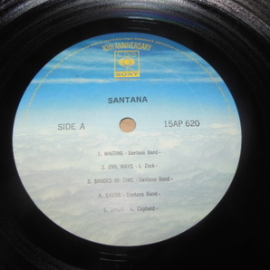 SANTANA  「 SANTANA 」  LPの画像6