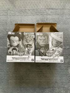 週刊少年ジャンプ 応募者全員サービス ワンピース ワールドコレクタブルフィギュア ゾロ&カク ルフィ&ルッチ WCF ワーコレ ONE PIECE