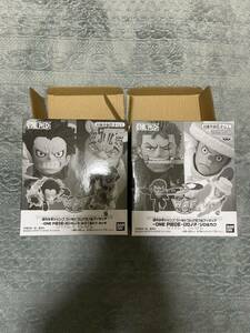 週刊少年ジャンプ 応募者全員サービス ワンピース ワールドコレクタブルフィギュア ゾロ&カク ルフィ&ルッチ WCF ワーコレ ONE PIECE