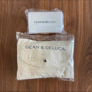 《新品》DEAN & DELUCA ミニマムエコバッグ ショッピングバッグセット ホワイト