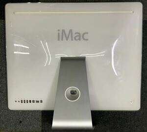 今、逆に新鮮 透明の白、大昔のiMac 24インチ 10.5と10.7.5 Apple アイマック