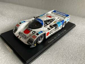 1/43 Spark トラスト ポルシェ 962C #63 Le Mana 1990 G.フーシェ-S.アンドスカー-粕谷俊二