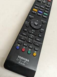 【FKB-24-166】 TOSHIBA 東芝 リモコン SE-R0389 D-BZ510 D-BZ500 DBR-Z110 等　通電しません・ジャンク