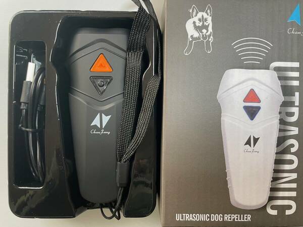 [USB充電式 超音波発生器] 犬しつけにダブルの超音波 無駄吠え防止 犬 吠え防止 薬剤不使用で安全無害 訓練用 猫鳴き声防止 動物避けに
