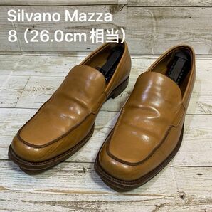 Silvano Mazza シルバノマッツァ サイズ8（26.0cm相当） コインローファー ブラウン
