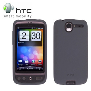 即決・送料込)【HTC純正 ソフトケース】HTC Desire/SoftBank X06HT Skin Case Graphite Gray