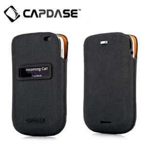 即決・送料込)【ポケットタイプケース】CAPDASE BlackBerry Bold 9900/9930 ID Pocket Posh Black/Orange