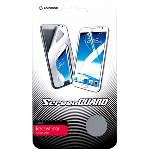 即決・送料込) CAPDASE Samsung GALAXY Note 2 SC-02E ScreenGuard Red mira「レッドドミラー」液晶保護フィルム