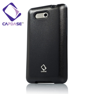 即決・送料込) CAPDASE EMOBILE S31HT/HTC Aria 用 Alumor Metal Case with ScreenGuard, Solid Black
