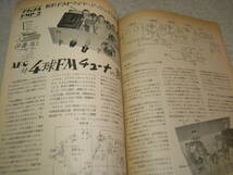 電波技術　1965年3月号　50Mc送信機/50Mcトランシーバーの製作　4球FMチューナー製作　ナショナルTrラジオR-1000回路図　バルボルの作り方_画像5