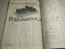 電波技術　1973年1月号　八重洲無線SSBトランシーバーFT-620の詳細　KT88/6AS7G/VT52/KT66/クリスキッⅥⅥ　管球別パワーアンプ回路集_画像6