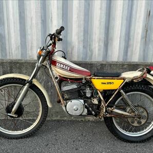 YAMAHA ヤマハ TRIAL250 WHITE/RED/YELLOW 250cc トライアル バイク 中古車 実動 現車販売 林道 オフロード 希少の画像1