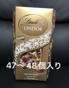 コストコ Lindt リンツ リンドール アソート チョコレート 詰め合わせ ゴールド 47-48個入り　2502