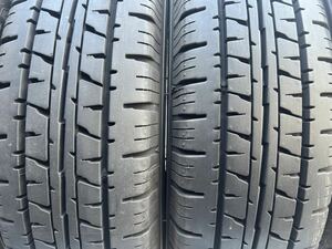 2023年　DUNLOP enasave VAN01 165R13 6P.R. LT 2本セット　バリ山　165R13 6PR